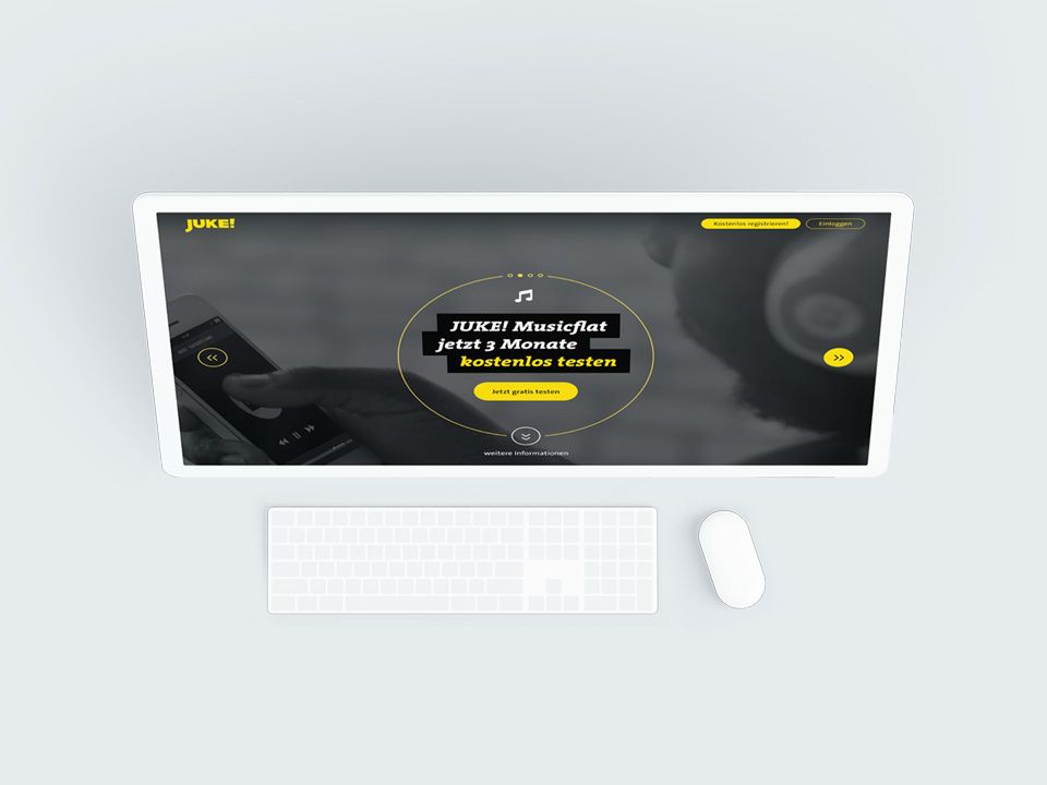 JUKE! Webportal